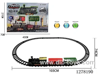 Electric Train Tracks W L/M 103*74CM