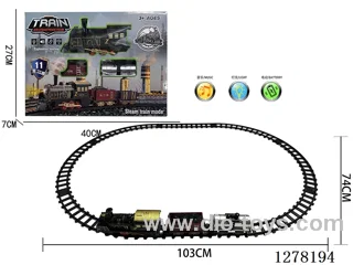 Electric Train Tracks W L/M 103*74CM
