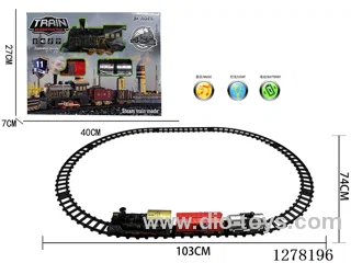 Electric Train Tracks W L/M 103*74CM