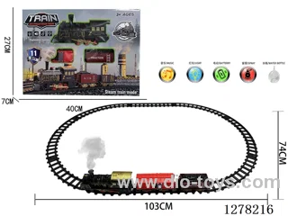 Electric Train Tracks W L/M/spray 103*74CM