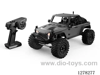 1/12 2.4GHz Aluminum Chassis RC Car, Dark Black, Sensorless Brushless Power Configuration