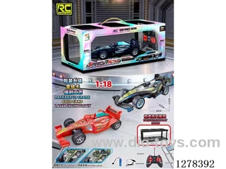 1:18 4ch F1 Formula Racing Car with Lights (Batteries Included) 49M