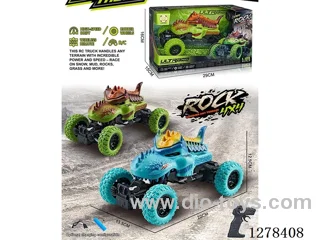 1:18 RC Climbing Dinosaur Car (Batteries Included)