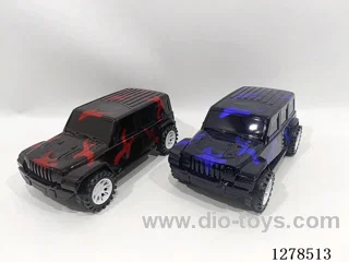 (GCC) Jeep Wrangler Camouflage Transparent Inertia Car