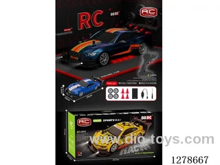 1:20 2.4G 4ch 4WD semi-scale RC car with light included battery