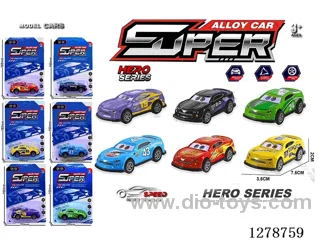 Pull back Metal Cars 6PCS