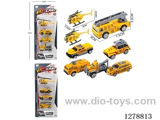 Free Wheel Alloy: 2 Airplanes and 6 Construction Vehicles