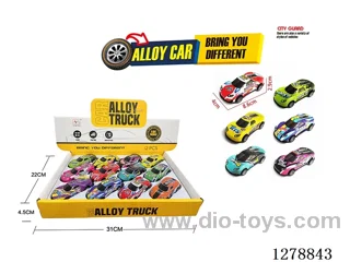 pull back Light Alloy Car 12PCS