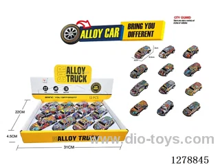 pull back Light Alloy Car 12PCS
