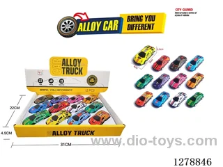 pull back Light Alloy Car 12PCS