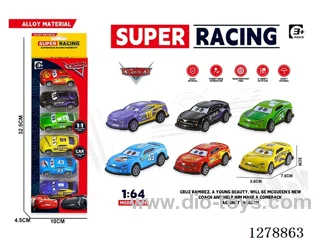 pull back alloy car 6PCS
