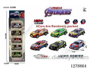 pull back alloy car 5PCS