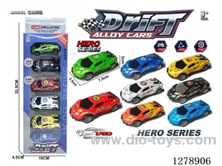 7.5CM pull back tin car 6PCS