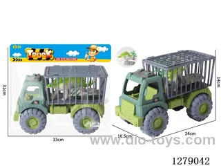 free wheel dinosaur transport vehicle