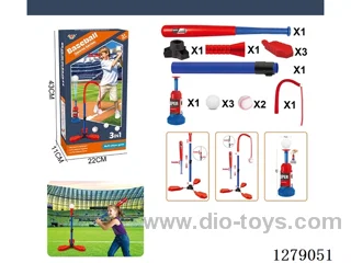 Baseball 3-in-1 set