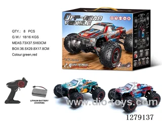 2.4G Full-Scale 1:12 Alloy 4WD Nylon High-Speed Car