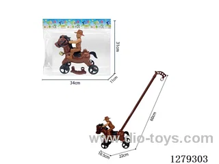 Push-along pegasus