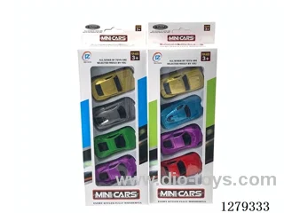 free wheel car 4PCS