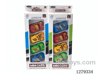 free wheel car 4PCS