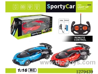 1:16 4ch rc car with light included battery