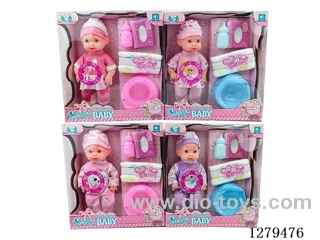 11inch vinyl head doll with 4 IC set