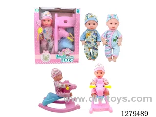 11inch vinyl head doll with 4 IC
