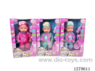 11inch vinyl head doll (3 styles) with 12 IC set
