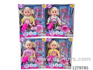 14inch doll with 4 IC (4 styles) set (Drinking / Peeing)