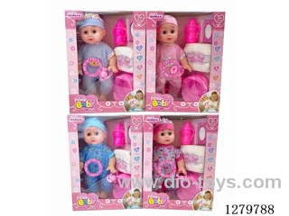 14inch doll with 4 IC (4 styles) set (Drinking / Peeing)