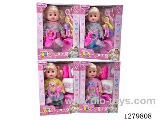 14inch doll with 4 IC (4 styles) set (Drinking / Peeing)