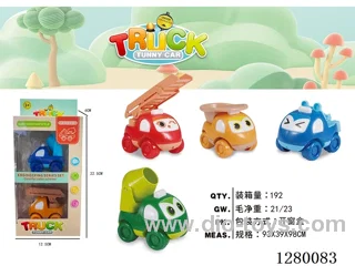 2 mixed Inertia Construction Vehicles (4 Colors, 2 Window Box Styles)