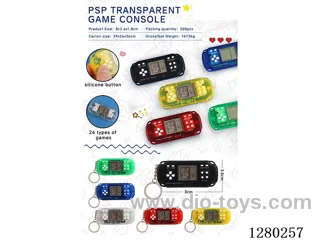 PSP Transparent Russian Game Machine