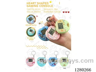 Transparent Heart-Shaped Game Machine