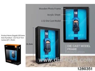 1:32 die-cast car m odel 3D Wall Hanging