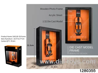 1:32 die-cast car m odel 3D Wall Hanging