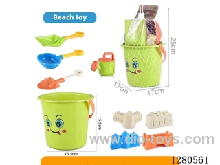 9PCS Beach Bucket Set (Straw Material)