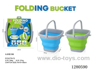 5L Foldable Square Bucket