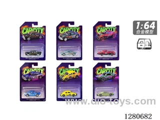 1:64 free wheel alloy car