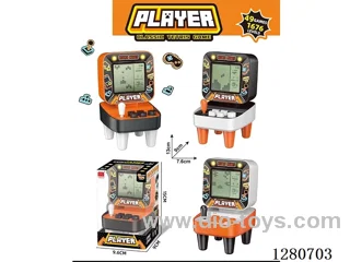Game Console [49 Built-in Games, 1,676 Levels. Requires 2 AAA Batteries. Batteries Not Included]