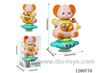Multifunctional Elephant Spinning Whistle