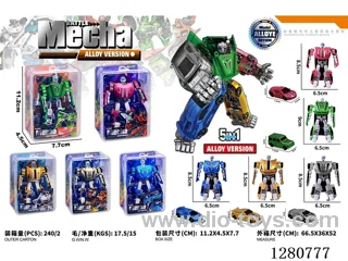 5-in-1 Alloy Transformers
