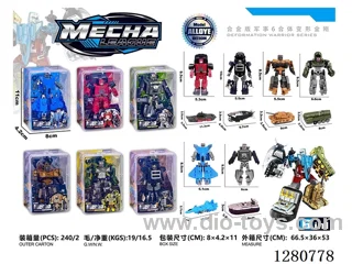 Alloy Military 6-in-1 Transformers