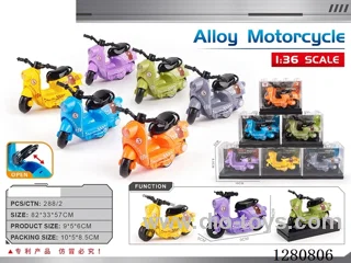 1:36 pull back alloy motorcycles