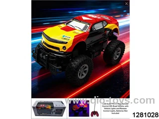 1:16 5ch rc car with light (Battery Not Included)