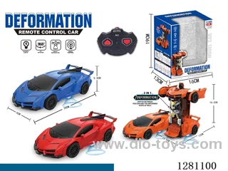 1:24 2ch Transforming rc car not included battery