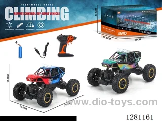 1:16 4ch 4WD rc car with light 2.4G included battery