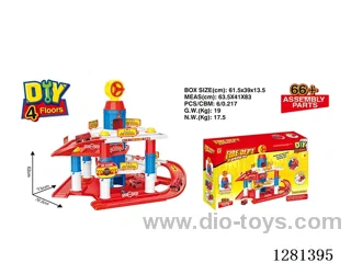 Fire Truck Parking Lot