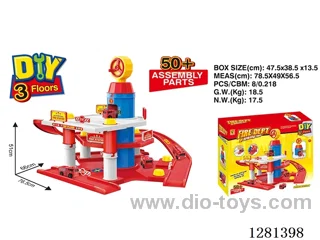 Fire Truck Parking Lot