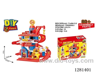 Fire Truck Parking Lot