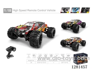 1:18 Scale High-Speed Car with 380 Motor (Includes Battery)